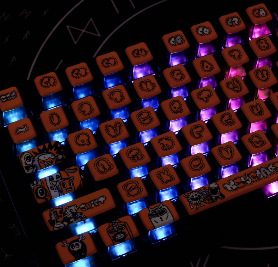 Top 10 Keycap xuyên LED theo profile được ưa chuộng nhất 2024 - Keycaps ...