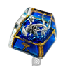Keycap Artisan Rồng Trắng Mắt Xanh 7 1